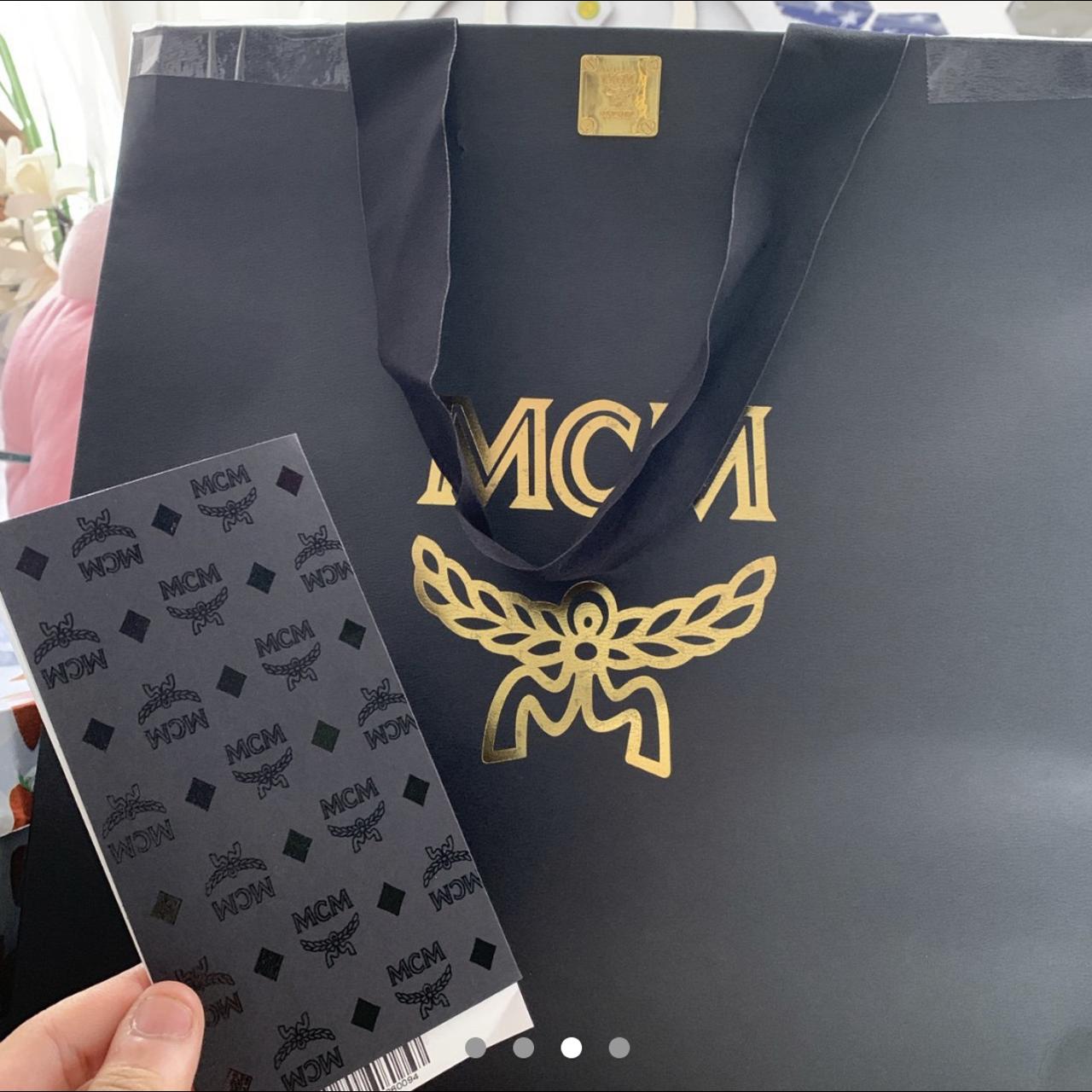 Mcm x bape limited edition waist pouch