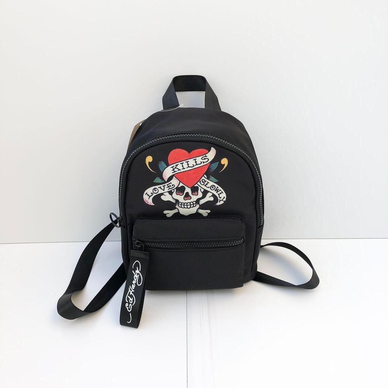 Ed Hardy Backpack. New with tag. H approx. 25cm. W