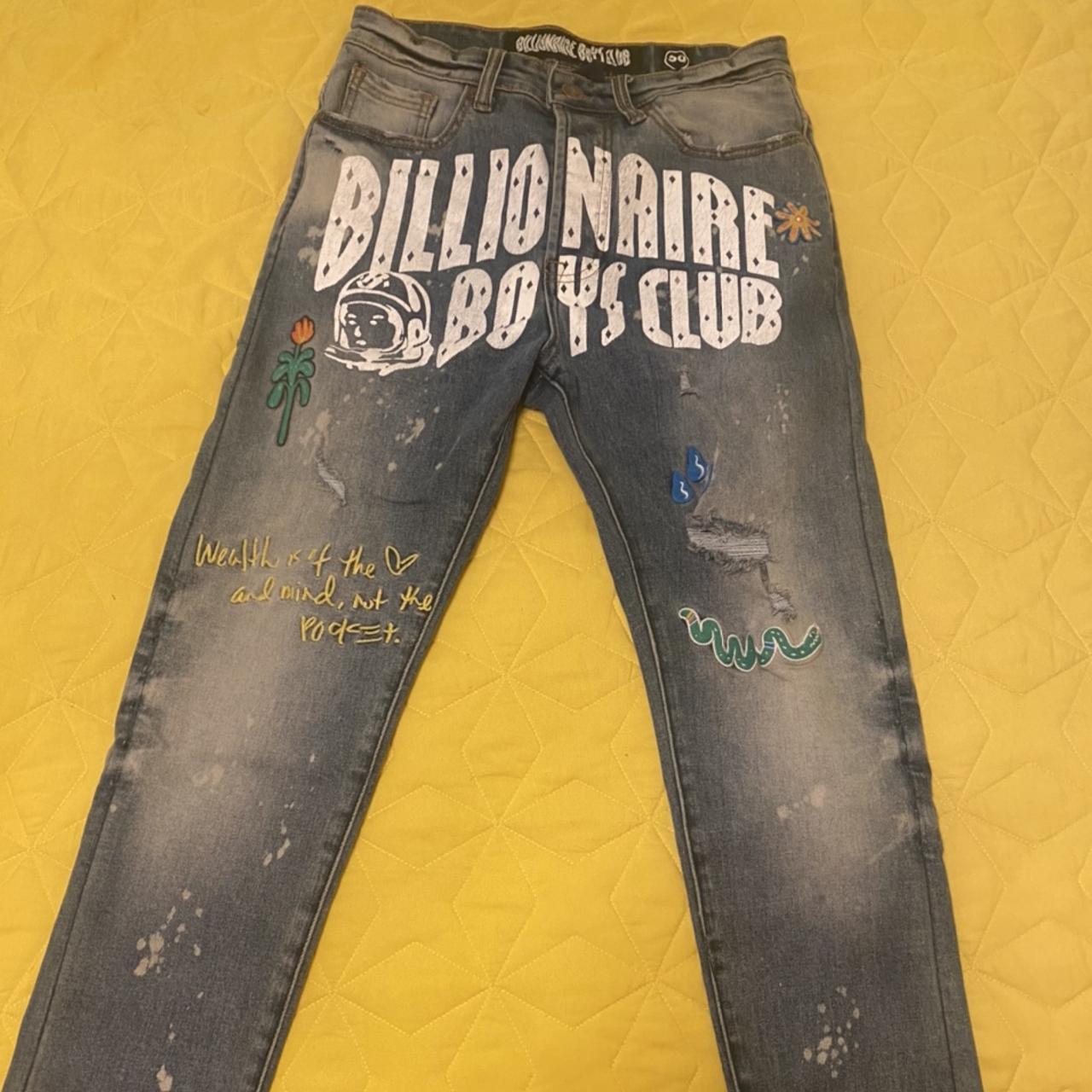 Billionaire boys club jeans Sz 30 Skinny fit Work... Depop