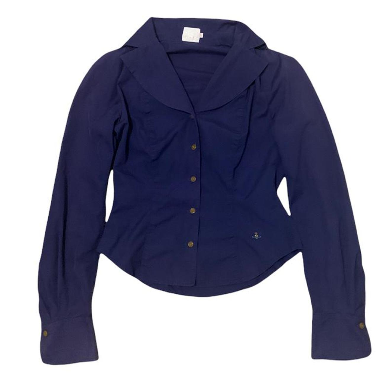 Product Image 1 - Vivienne Westwood Navy Blue Blazer

Size