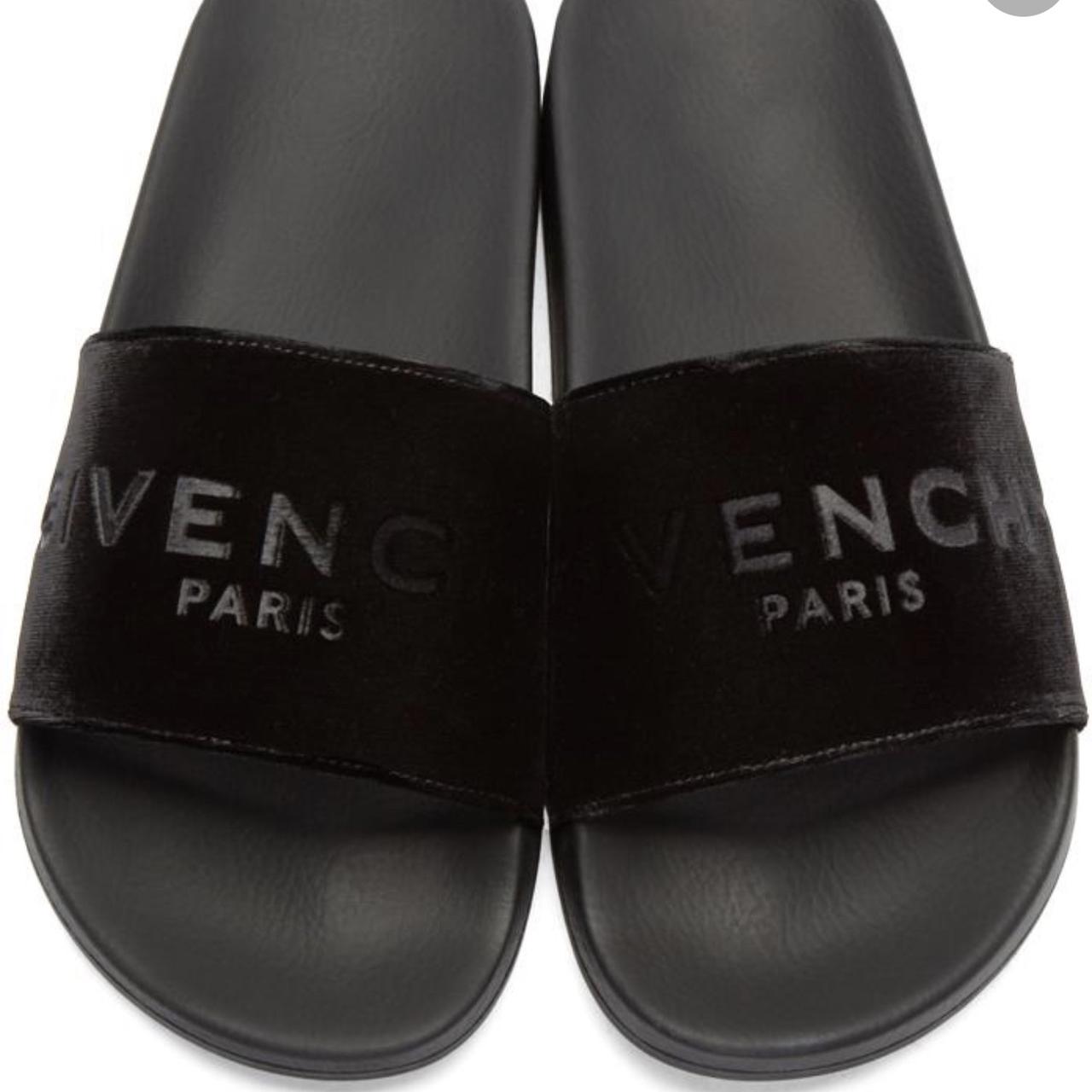 Genuine Givenchy slides mens last pair bought in... Depop
