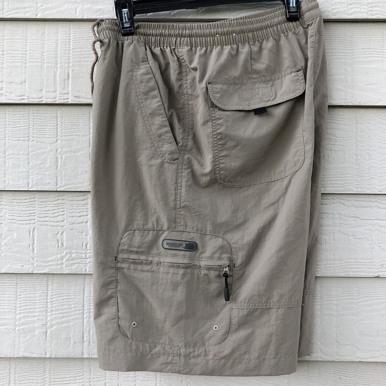 Magellan Men's Swim Trunks olive green swim trunks... Depop