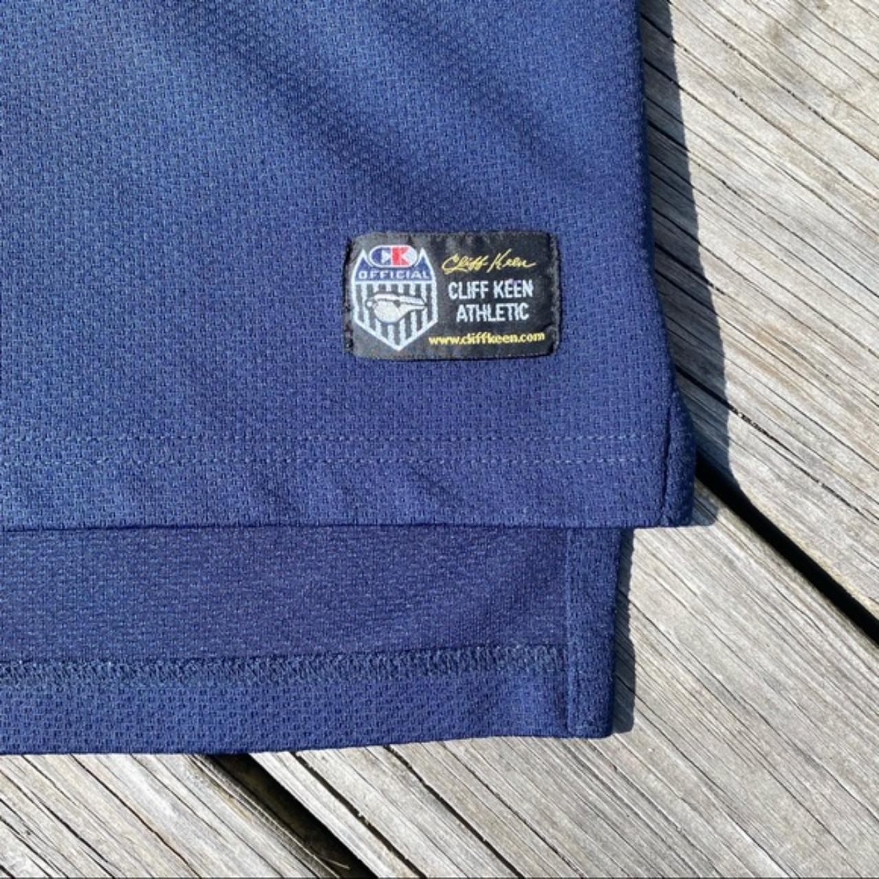 Vintage 80s baseball umpire polo shirt NYSBUA (NY... Depop