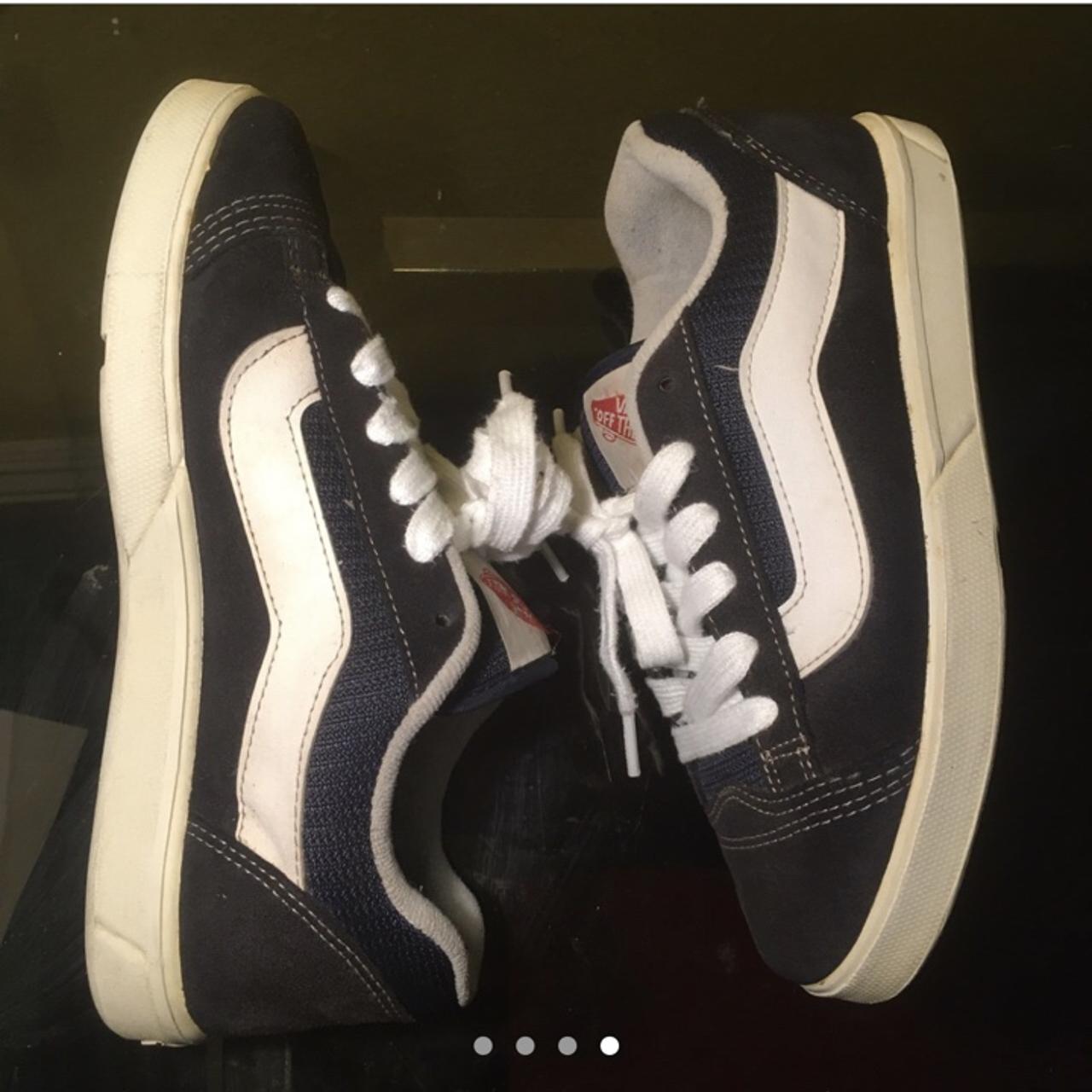 Unisex Vintage vans knu skool shoes. Size 5!! Or a... - Depop