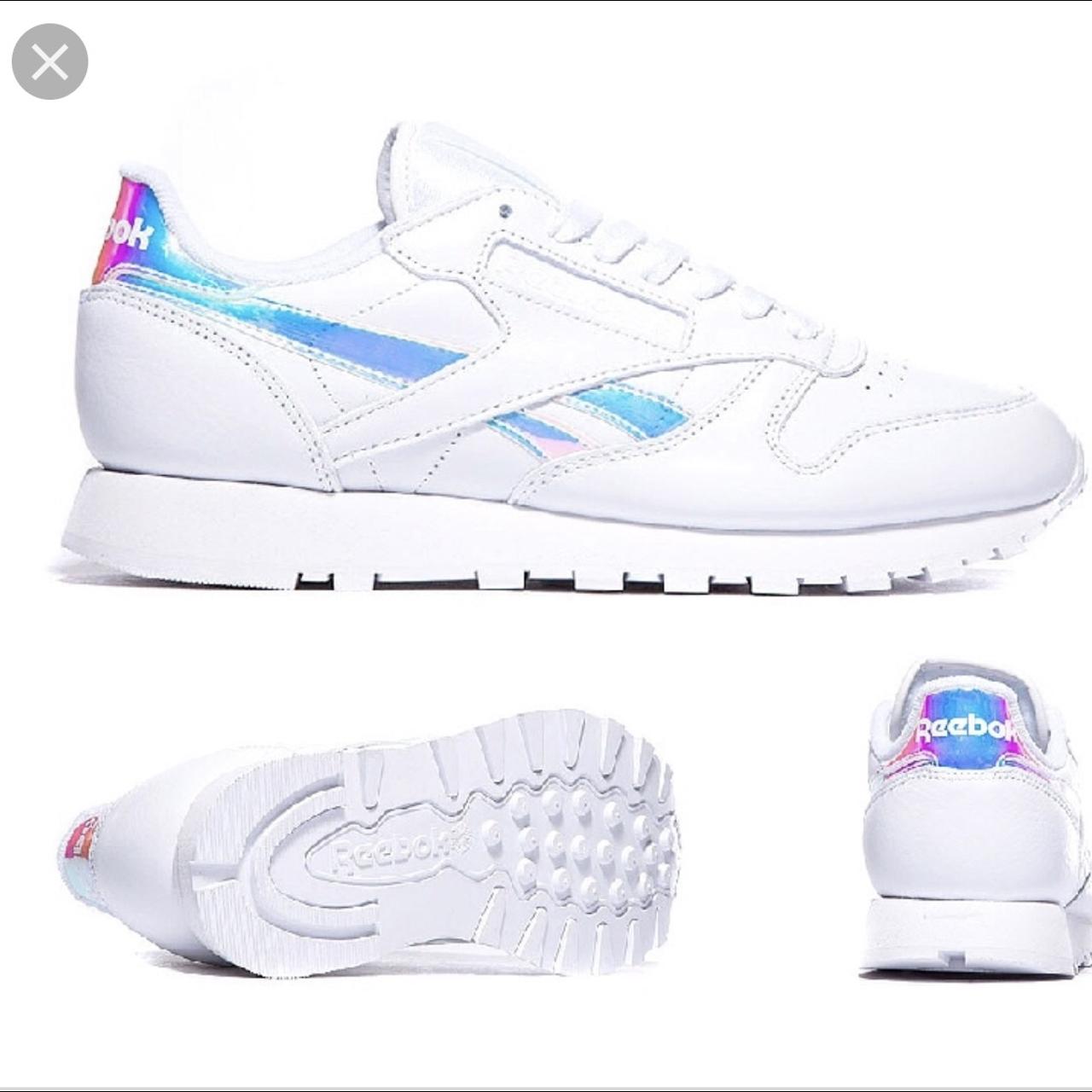 Reebok cheap holographic trainers