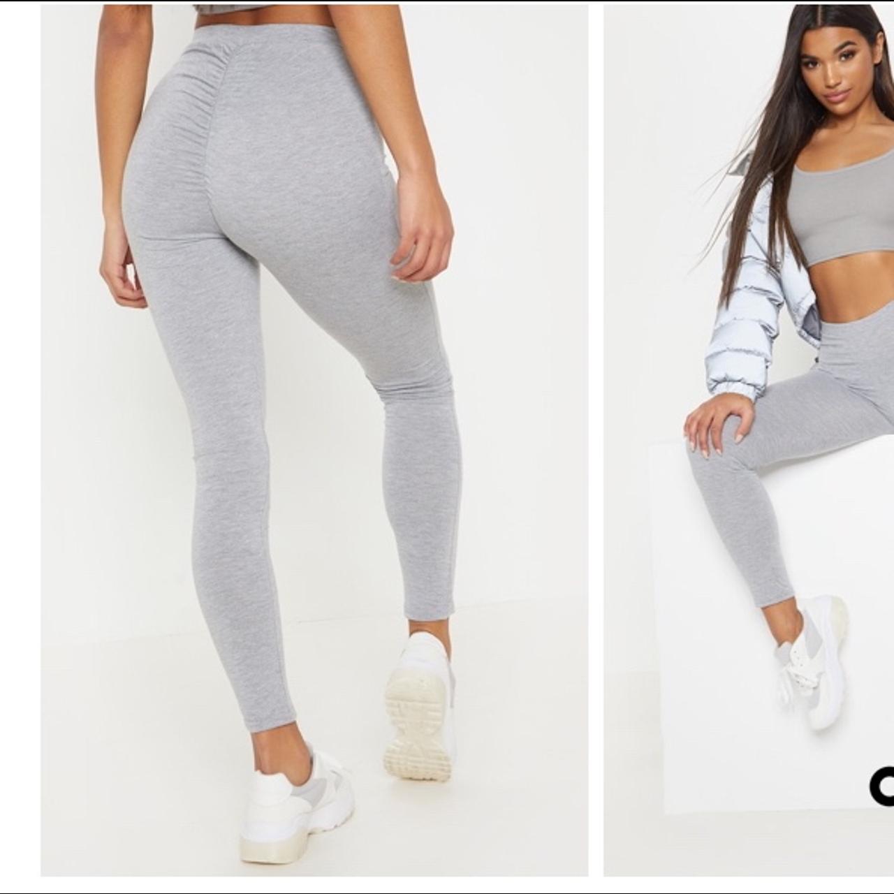 PRETTYLITTLETHING Grey Leggings