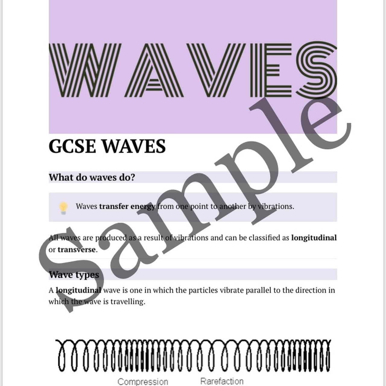 🚨Selling my GCSE physics summary notes!! This... Depop