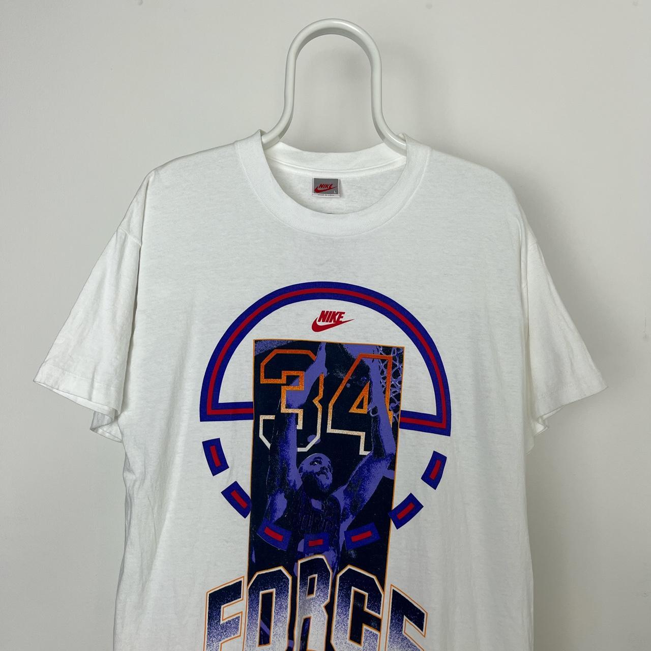 Vintage outlet 90s nike air force Charles Barkley basketball t shirt