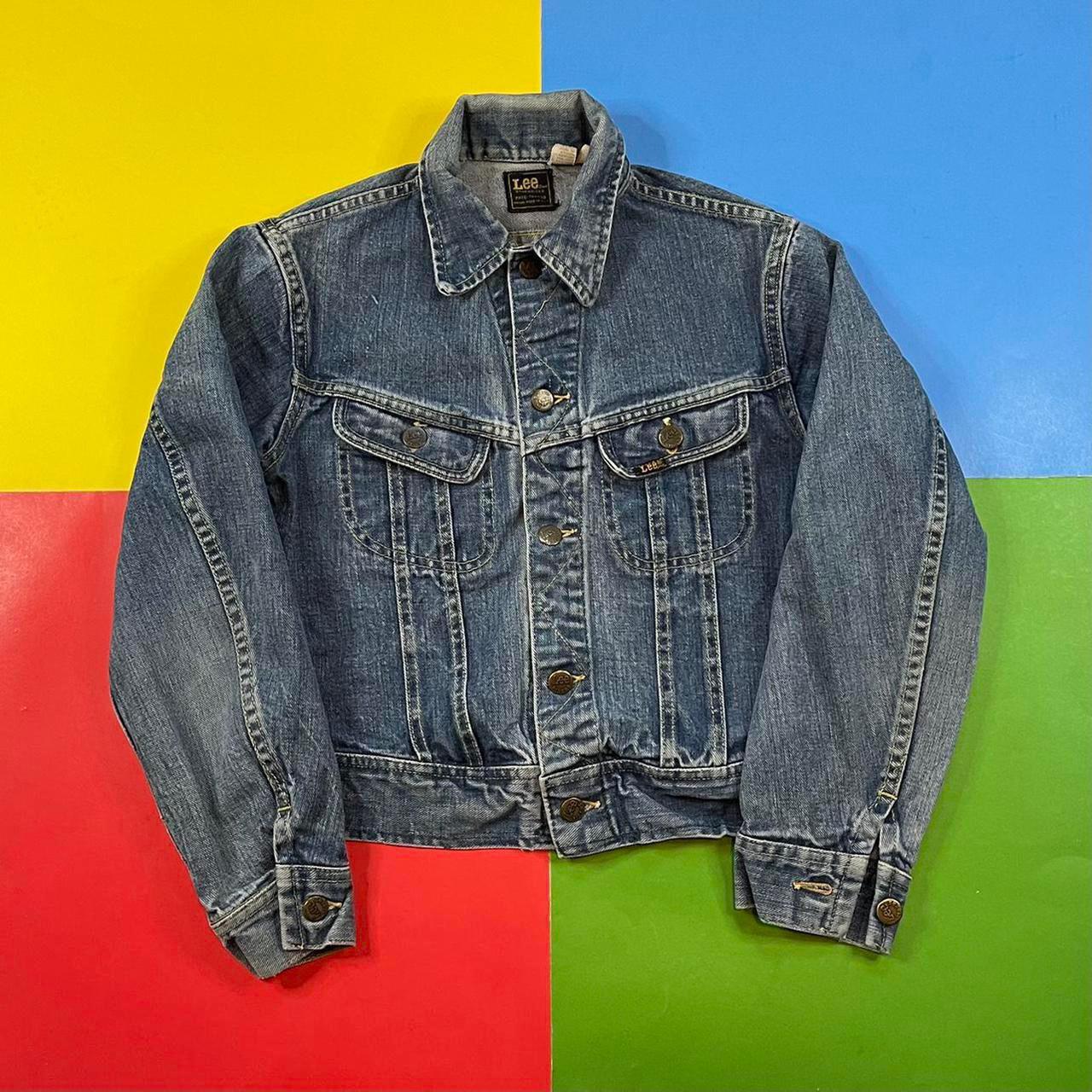 Vintage LEE jean jacket. Union Made Denim Jacket by... - Depop