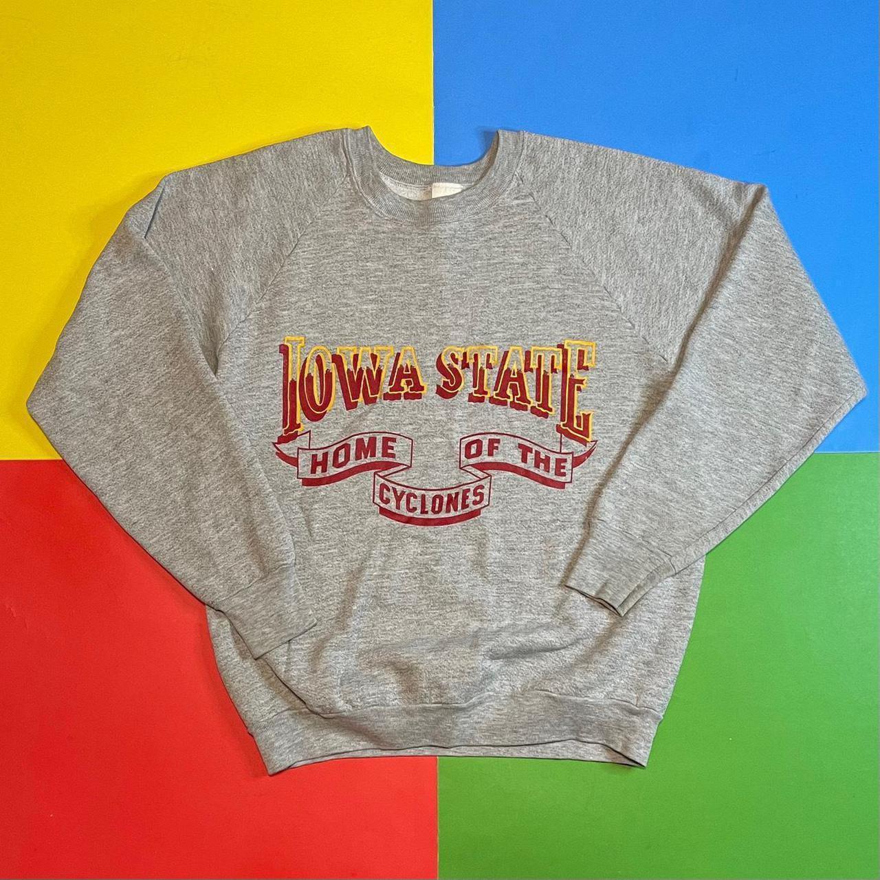 vintage iowa state sweatshirt