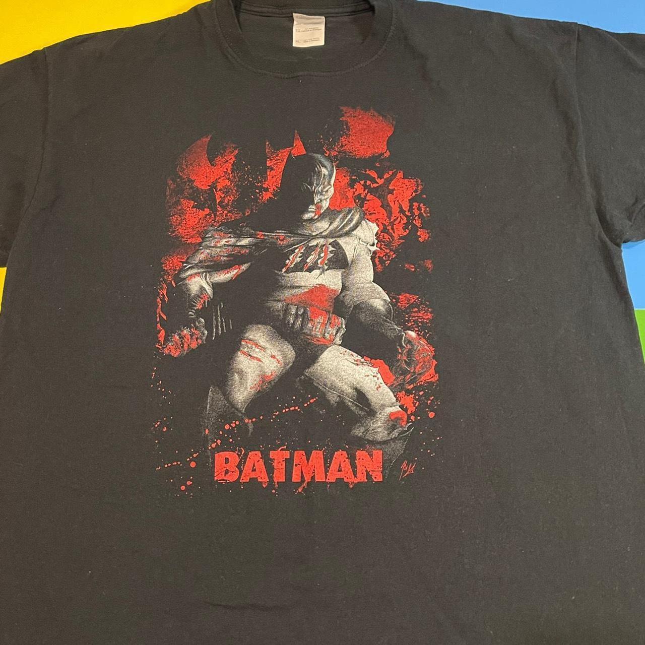 Vintage Batman tee. Y2K (later 00’s) Dark... - Depop