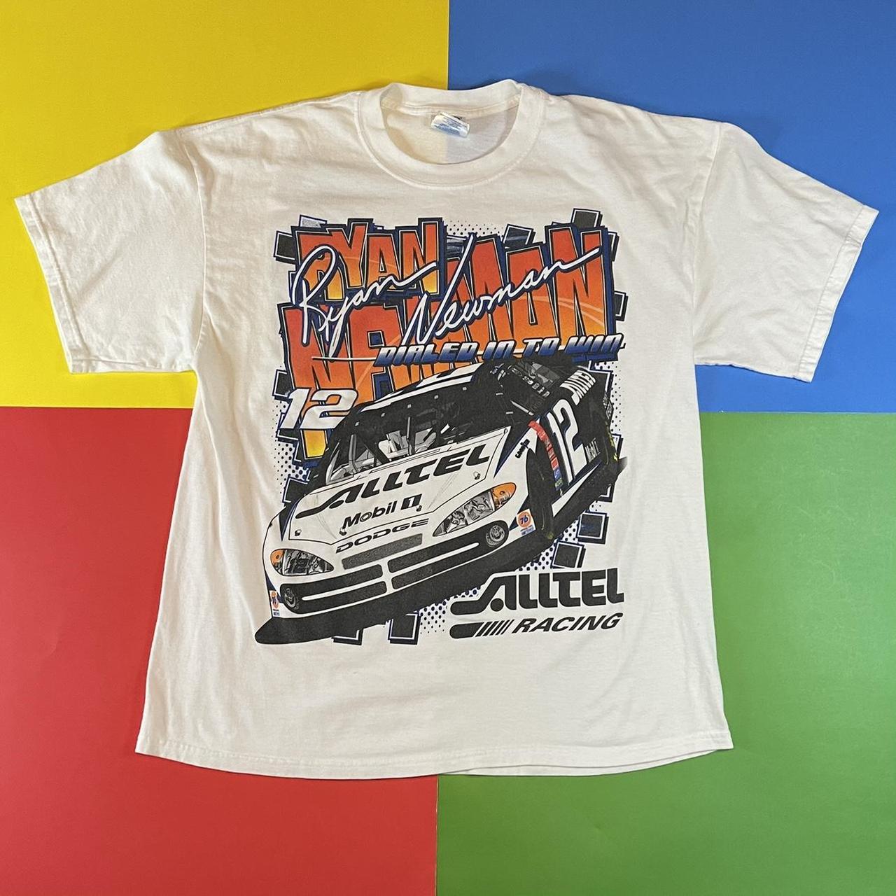 Vintage NASCAR Tee. 2003 Big Print Racing T Shirt.... - Depop