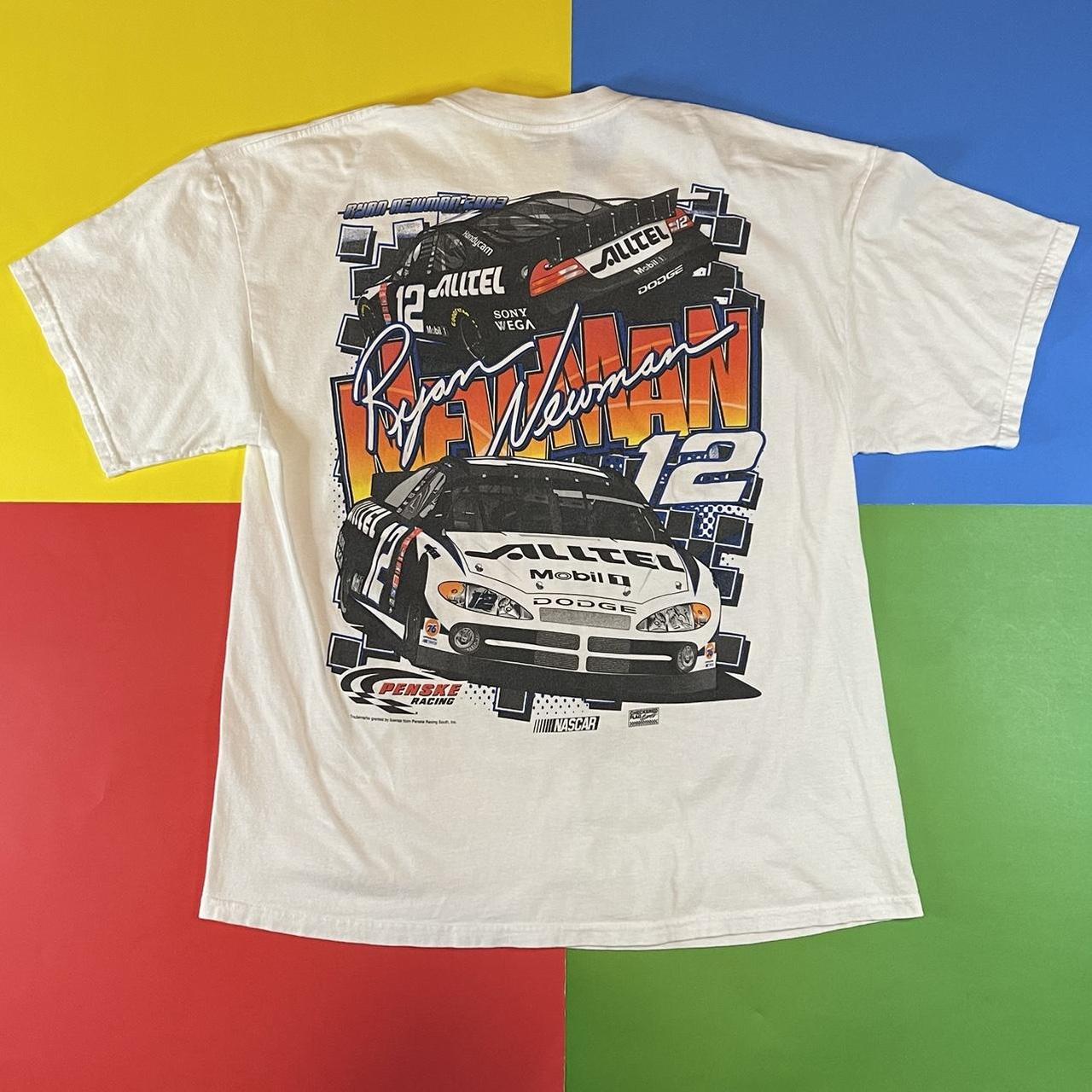 Vintage NASCAR tee. 2003 big print racing t shirt.... - Depop
