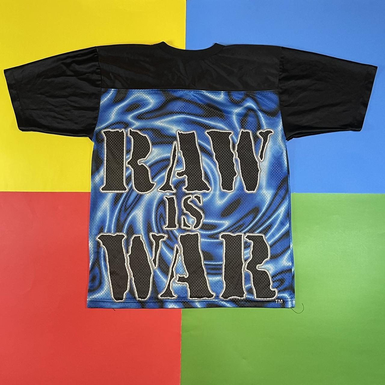 Vintage Wwf Wrestling Shirt 90s Stone Cold Raw Is Depop