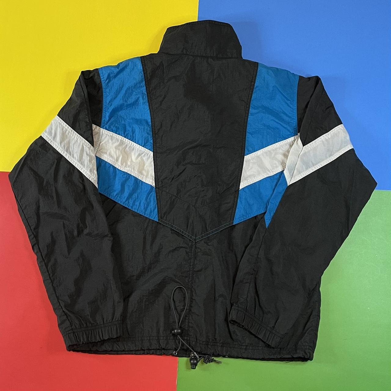 Vintage Olympics jacket. 90’s color block USA... - Depop