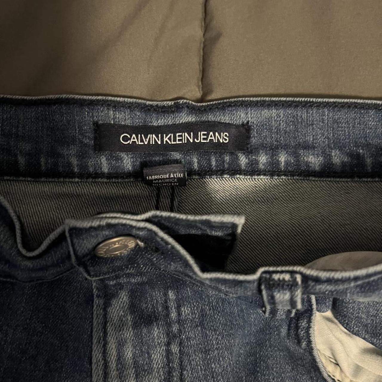 Calvin Klein Jeans Color - Dark Blue Style - Slim... - Depop