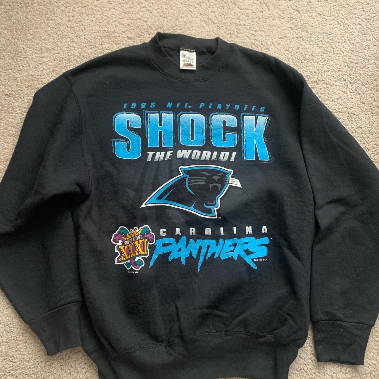 vintage carolina panthers sweater