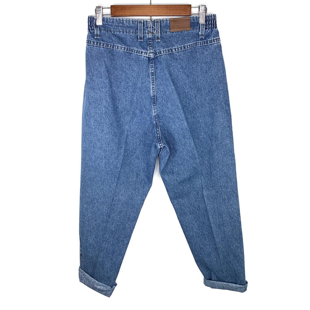Vintage denim high waisted Lee mom jeans with no... - Depop