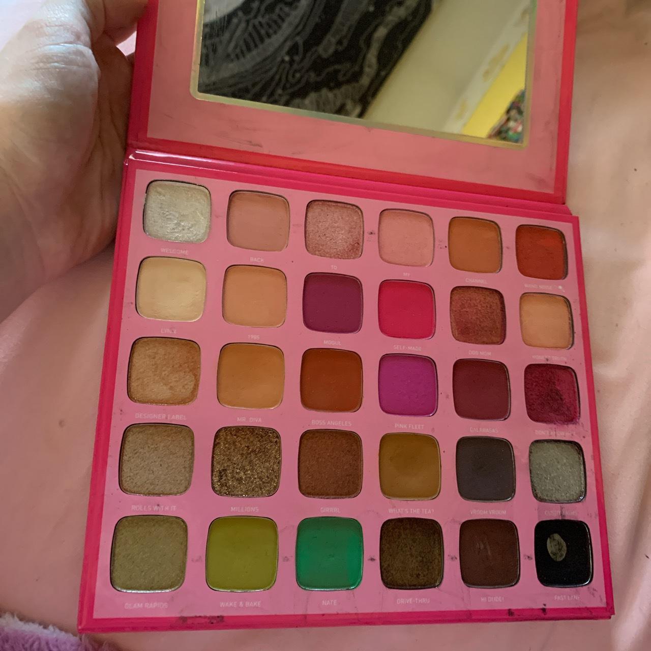 jeffree star x morphe palette. definitely a little... - Depop