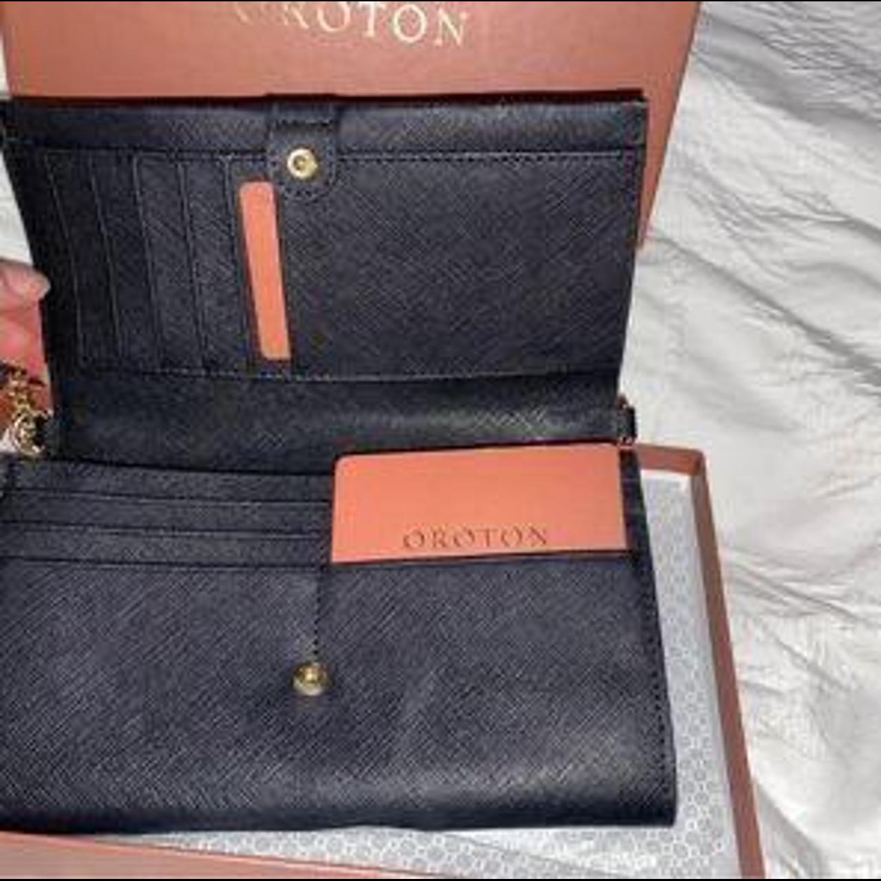 BLACK OROTON CROSS BODY BAG Depop