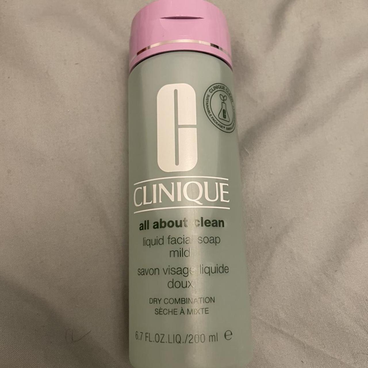 Clinique mild liquid facial soap 200ml full size... Depop