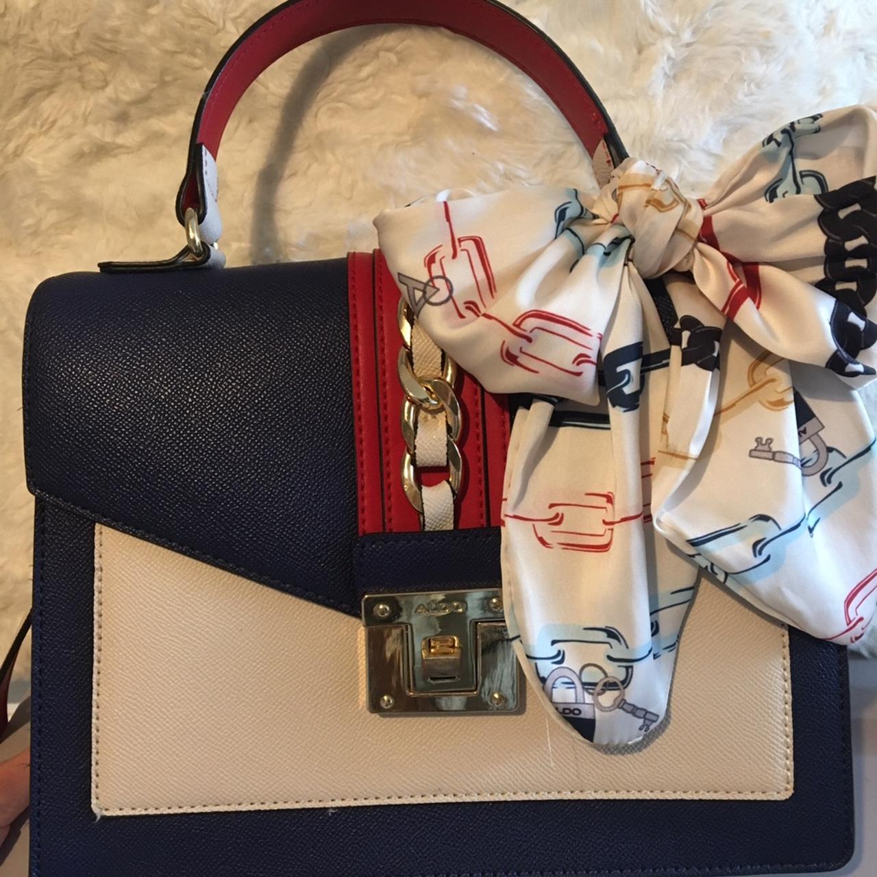 Vintage Aldo Handbag Red Leather Clutch Purse Small Chic Dressy Purse Chain  Strap Magnet Closure - Etsy Finland