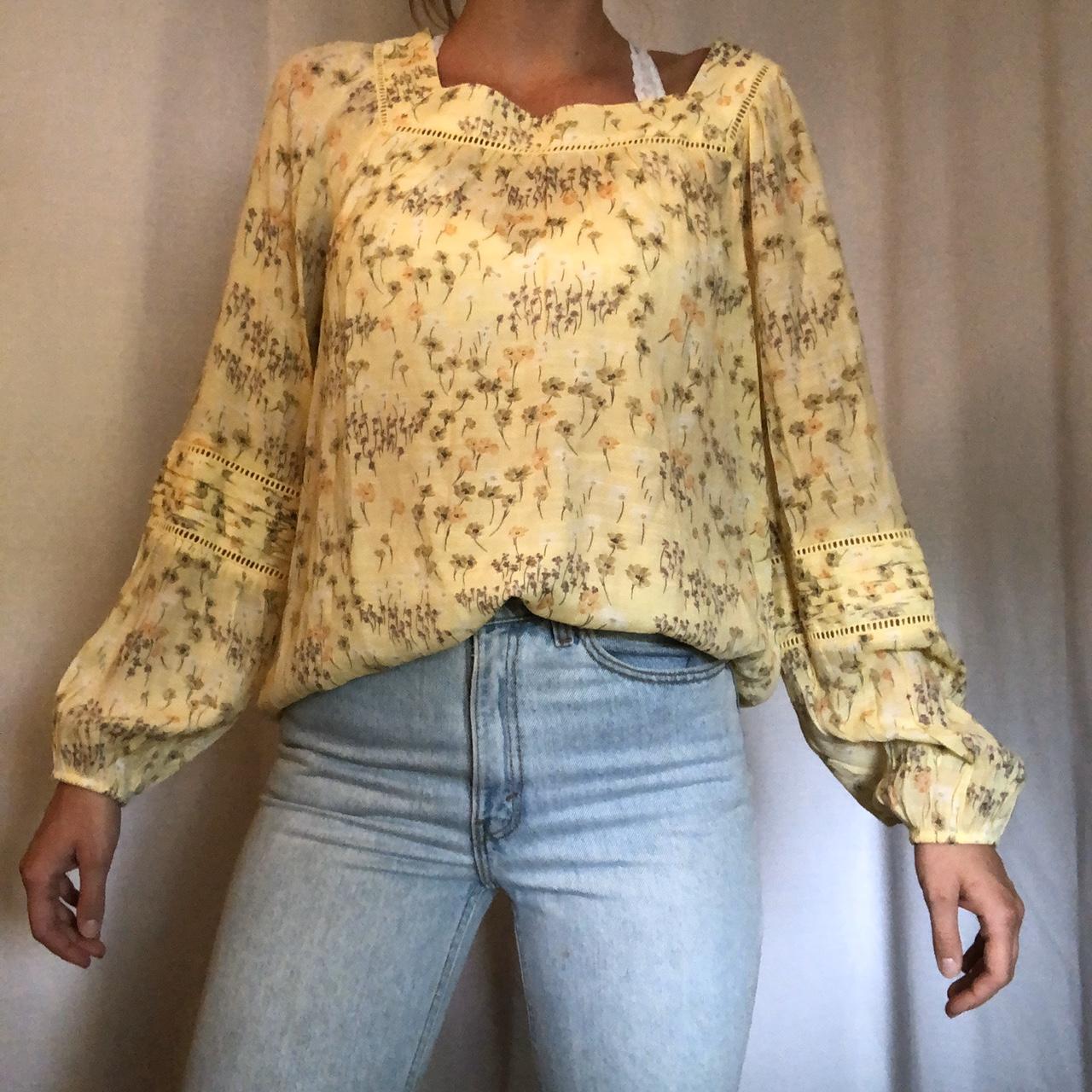 Lc Lauren Conrad Women S Blouse Depop