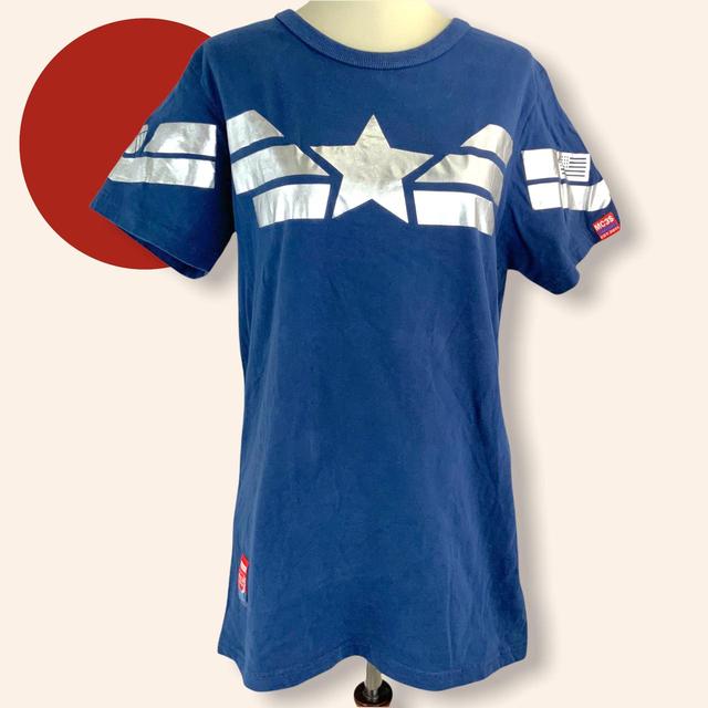 Mucun3she Captain America tee. This is a Japanese... - Depop