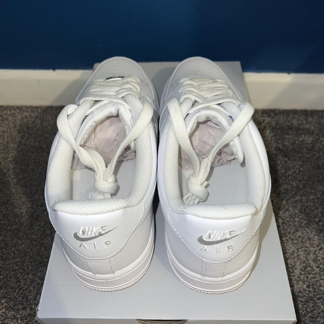 Brand new white Air Force 1’s £110 retail price.... - Depop