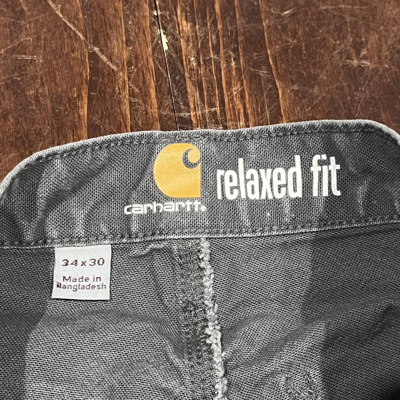 Carhartt Men's Relaxed Fit Cut Off Shorts Size 34... - Depop