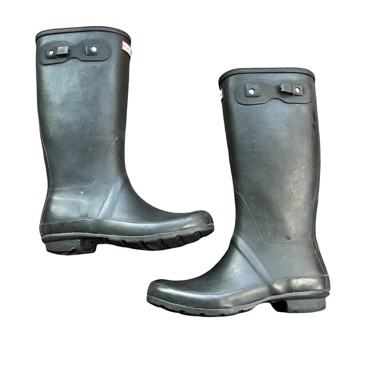 hunter silver rain boots