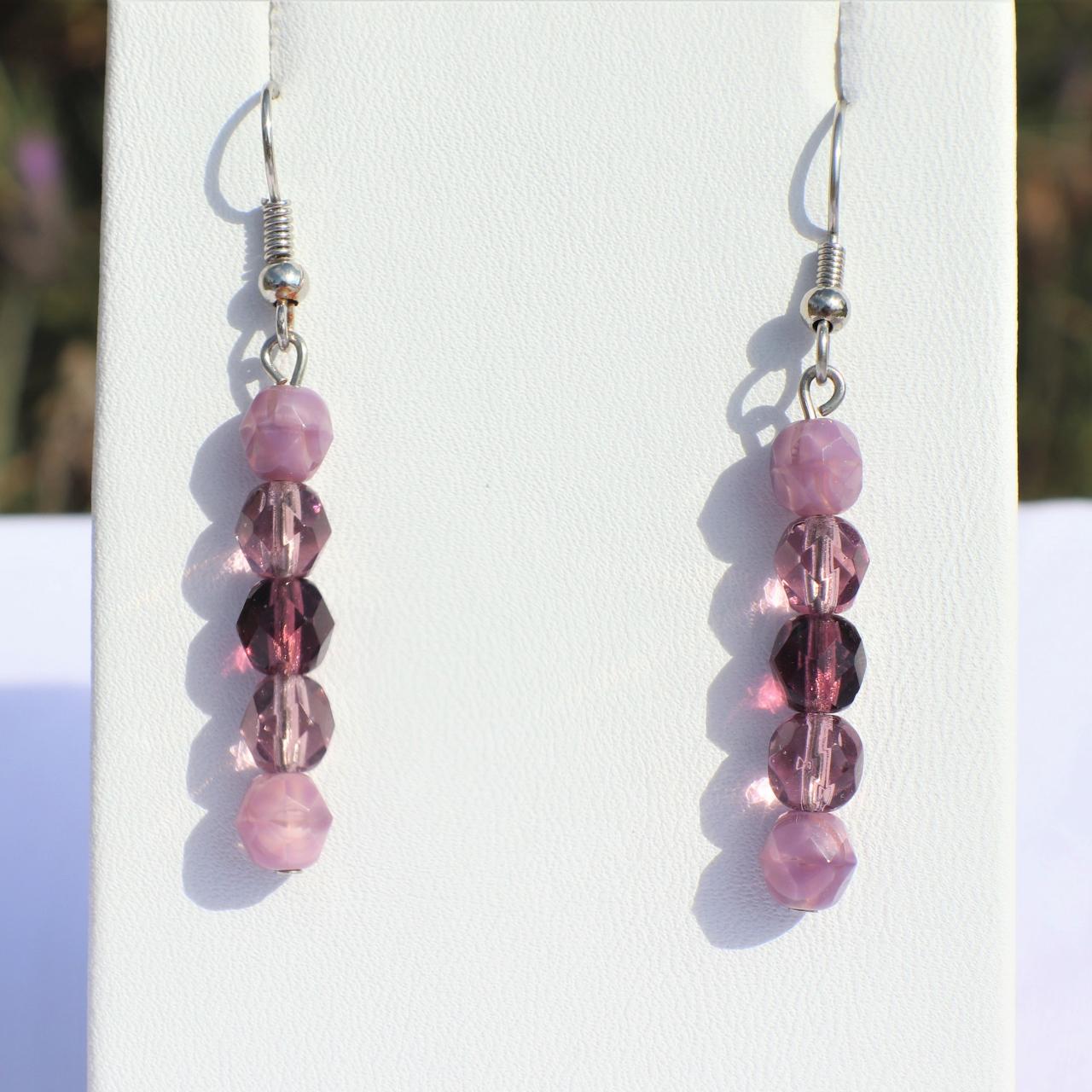 Product Image 4 - ๐ Purple Stacked Glass Bead