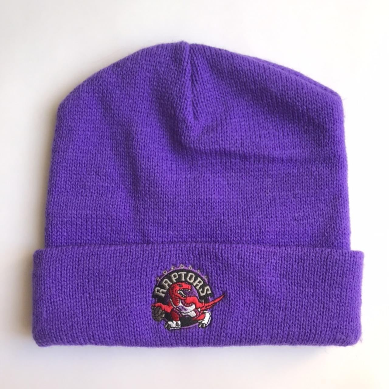 raptors beanie purple