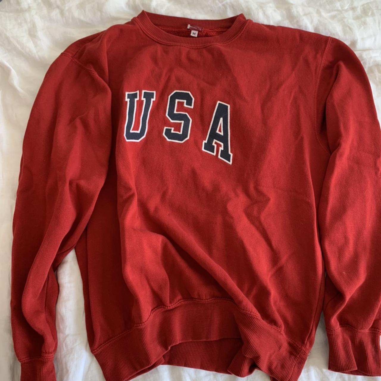 Brandy Melville USA sweatshirt #brandymelville... - Depop