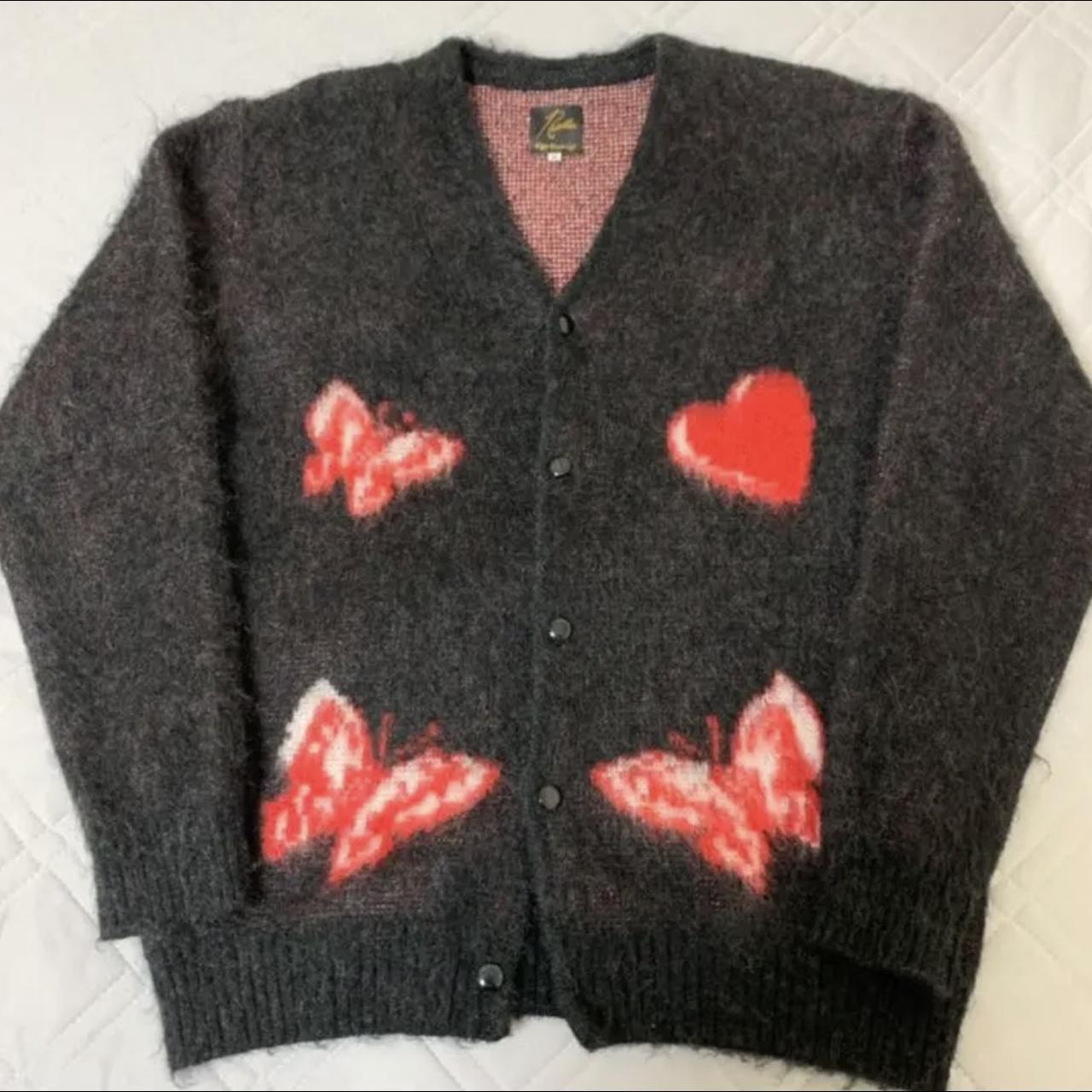 日本卸売り Girls Don't Cry Needles Mohair Cardigan - トップス