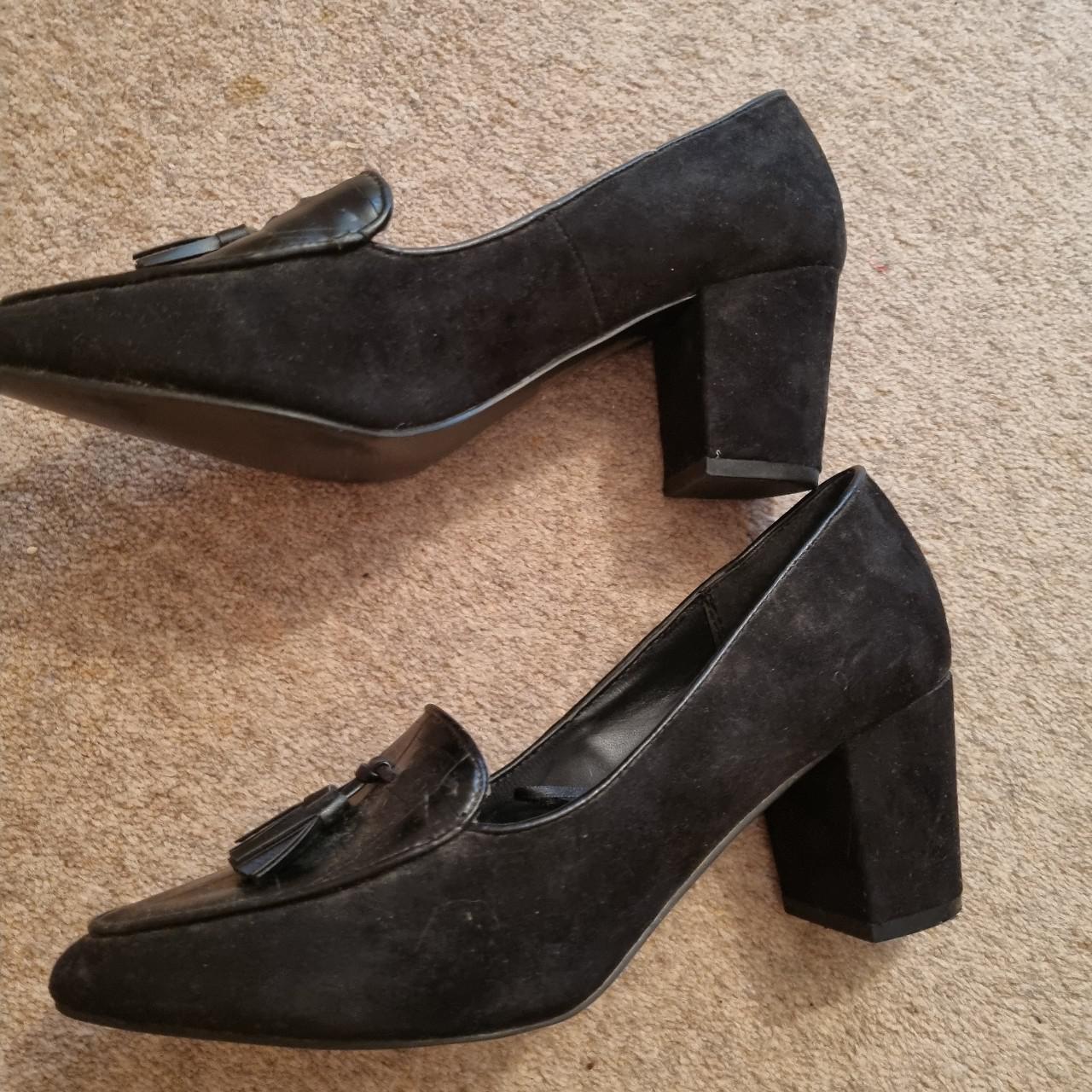 Primark Women's Black Loafers Depop