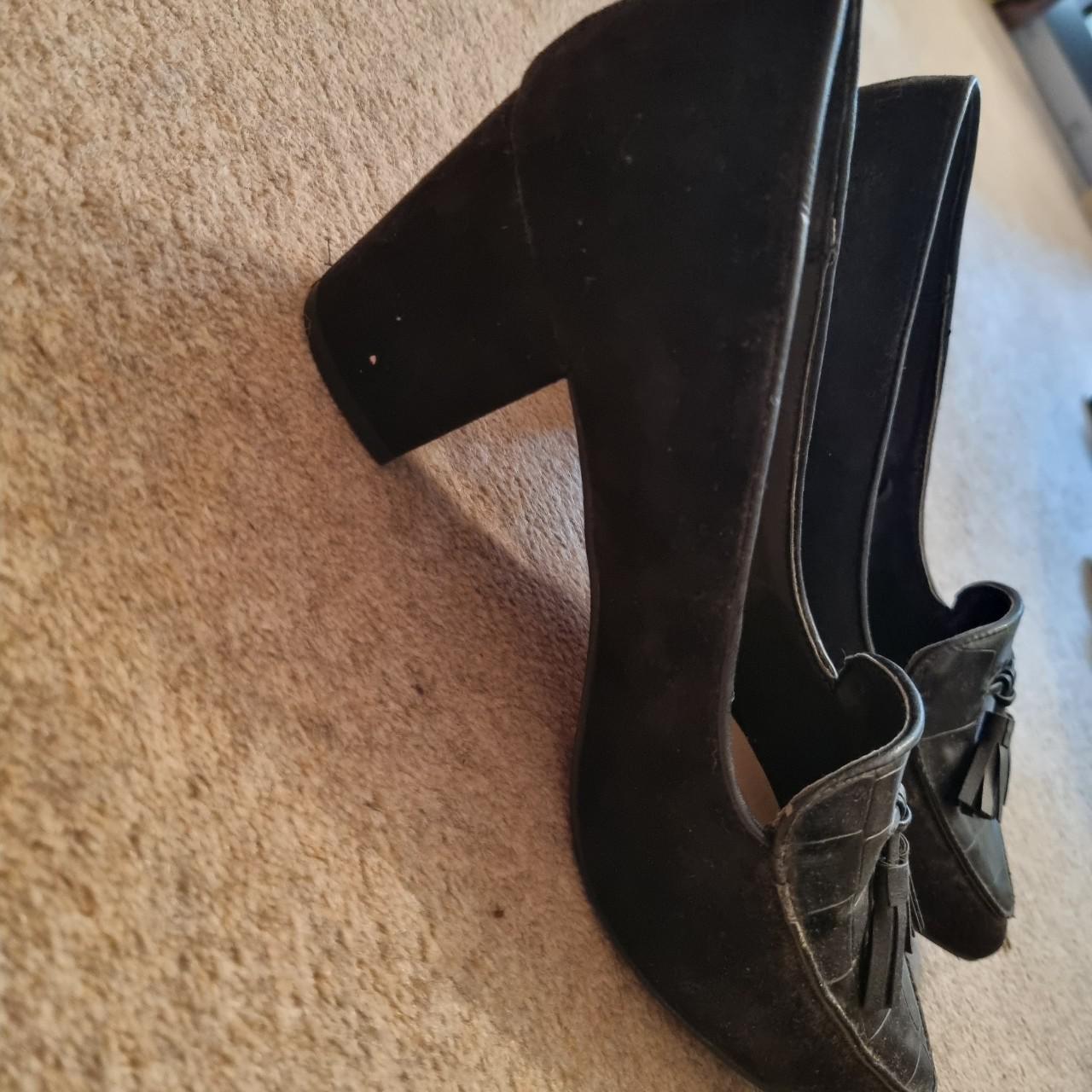 Primark Women's Black Loafers Depop