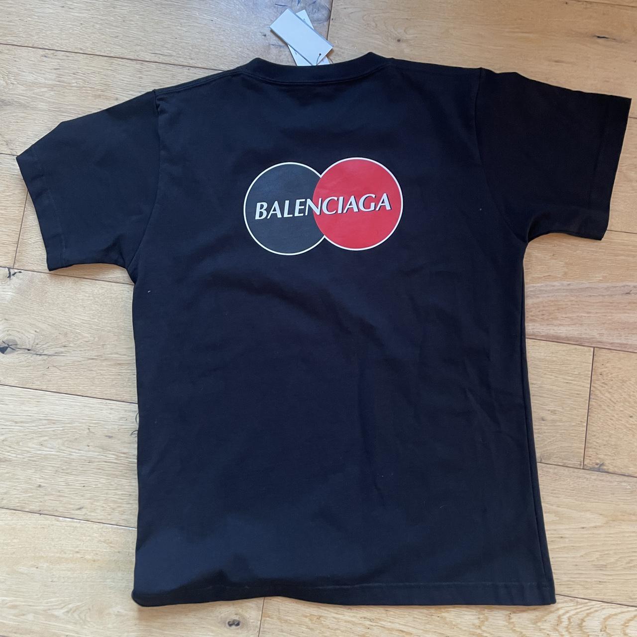 Balenciaga MasterCard T-Shirt Size Medium (Slim... - Depop