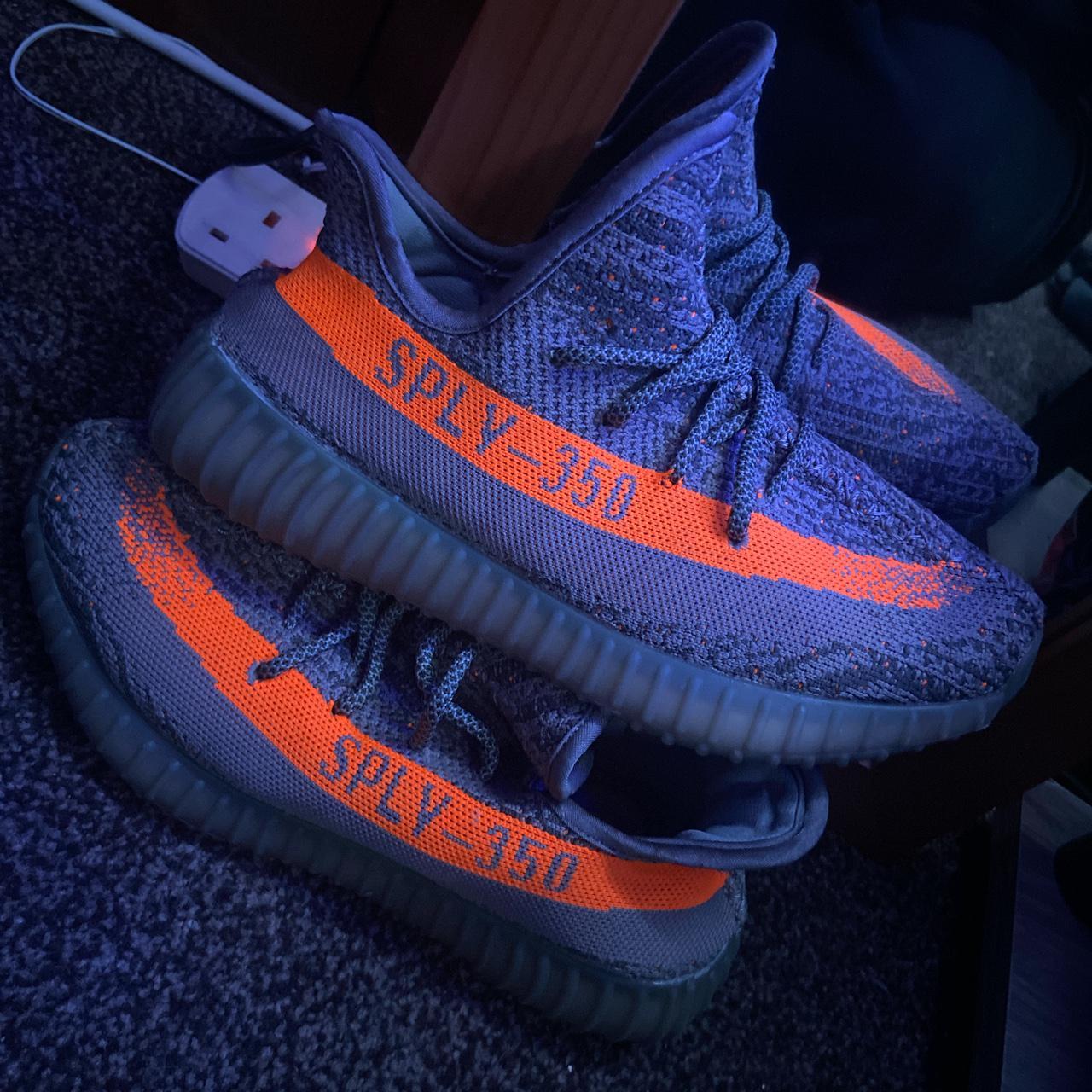 Yeezy Boost 350 Orange And Grey ‘beluga’ 😎 Great - Depop