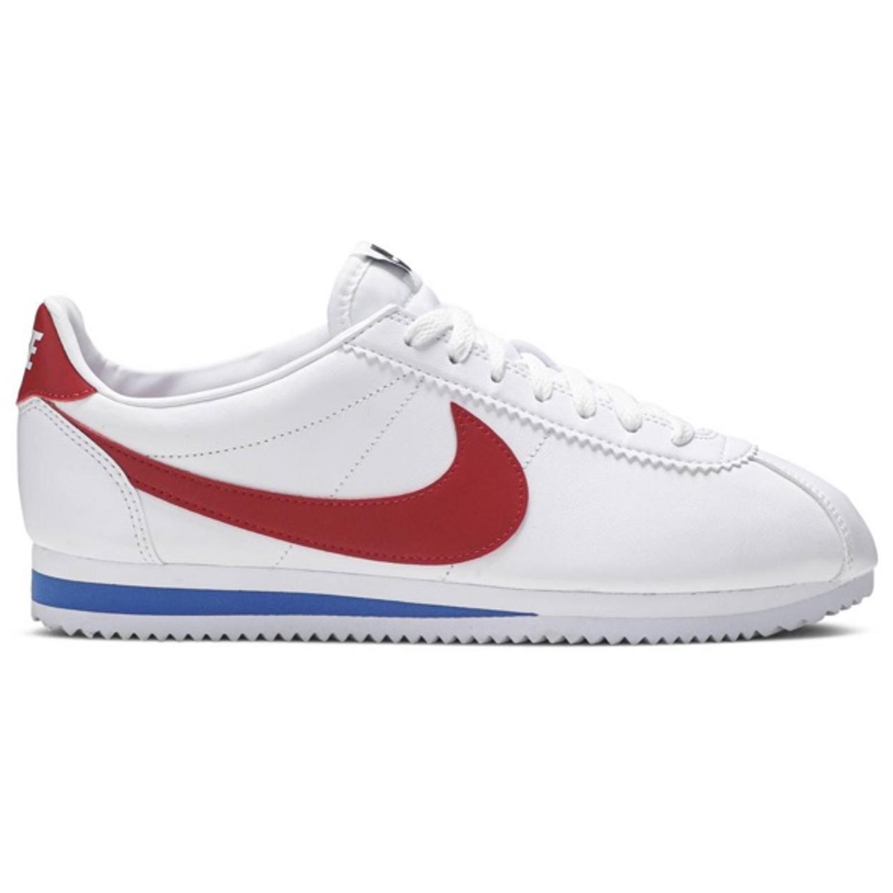 cortez white red and blue