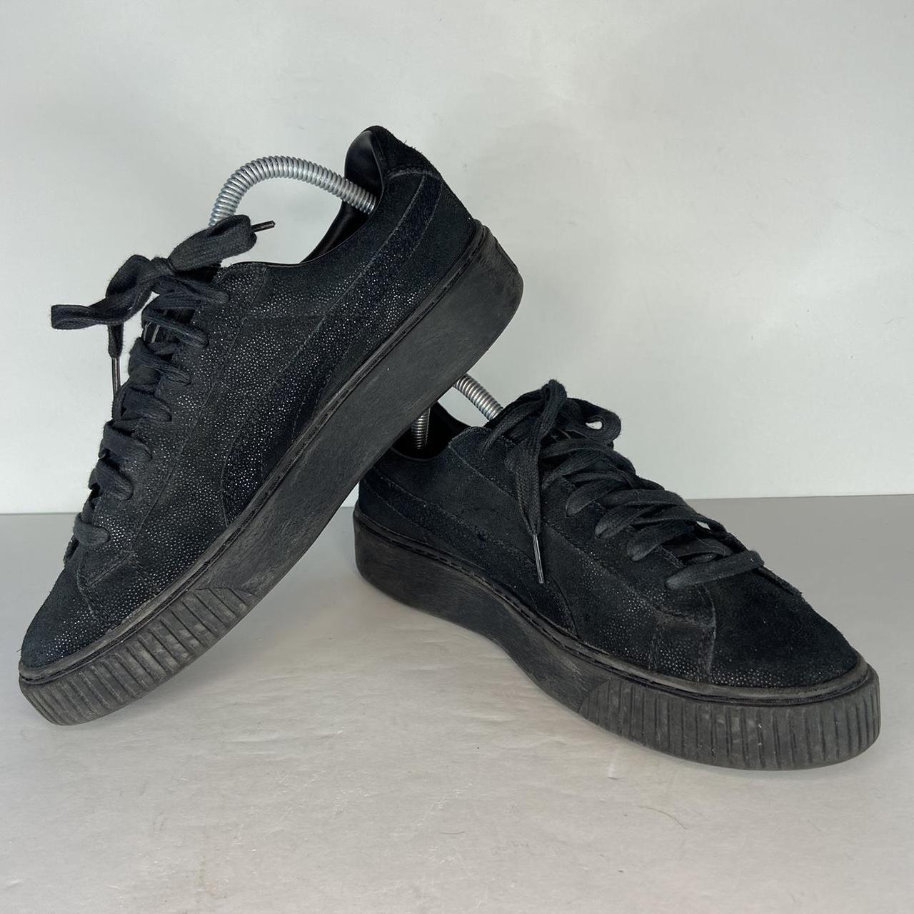 Puma Basket Platform Reset Sneakers Womens Size Depop 