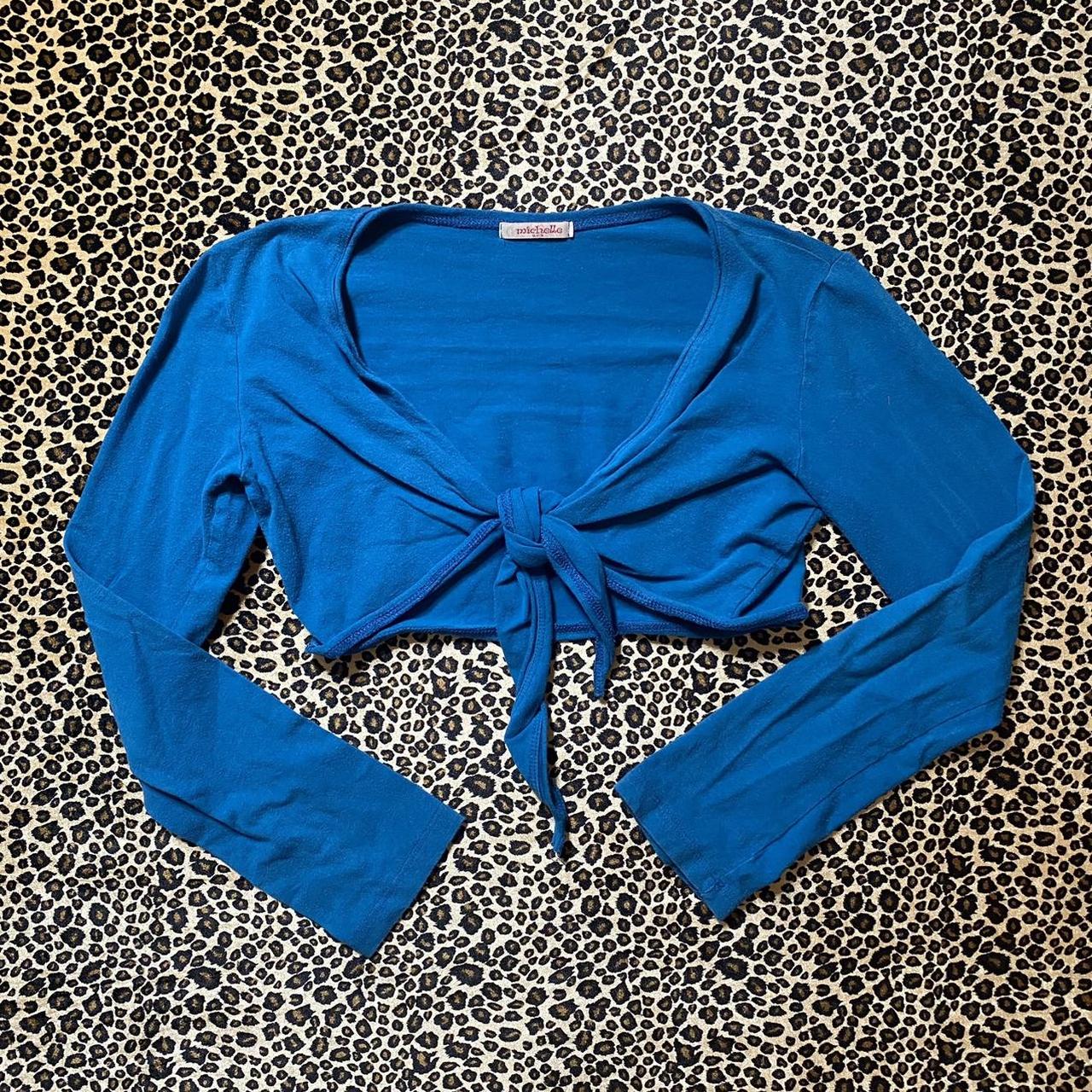Product Image 1 - ♥︎ ocean blue 2000s cropped