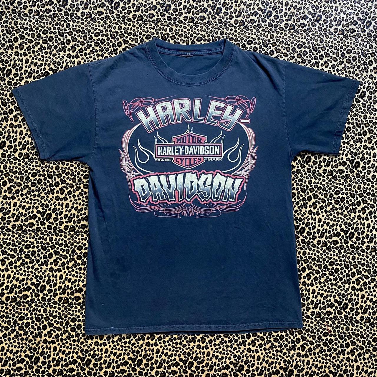 Harley Davidson Womens Multi T Shirt Depop 