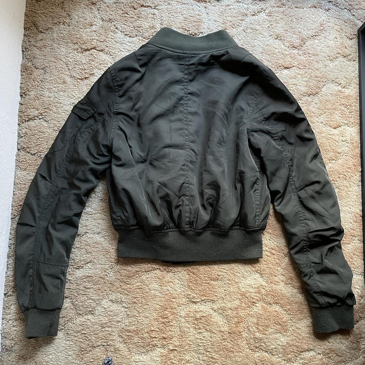 Women's Khaki Jacket Depop