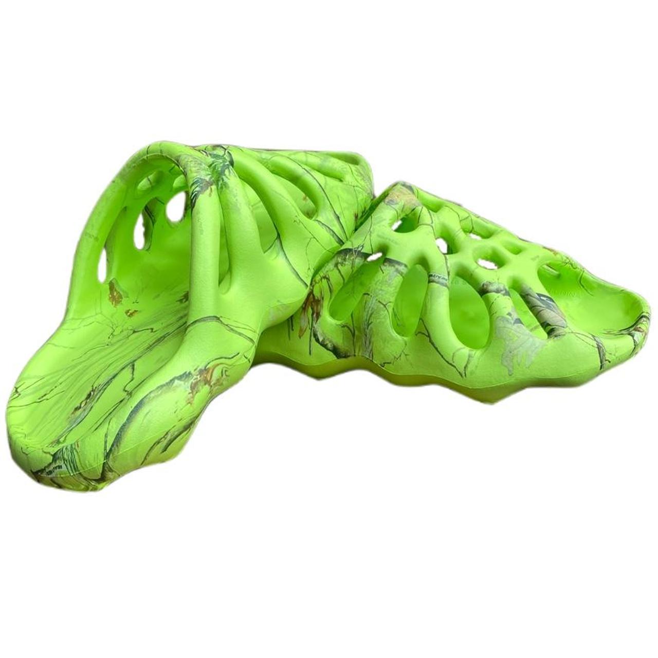 Imran Potato Steamed Crab Orange Slide Sneaker Shoe - Depop