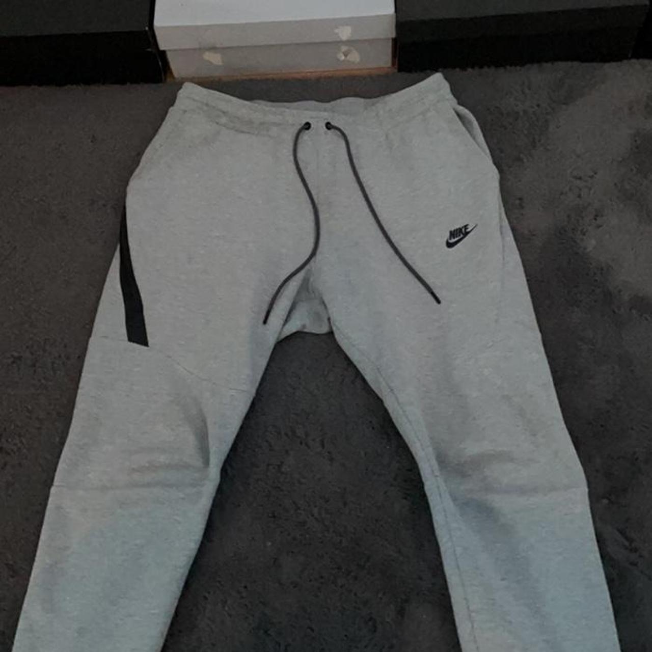 Nike Tech Fleece Joggers Old Season Grey Size Large Depop 8752