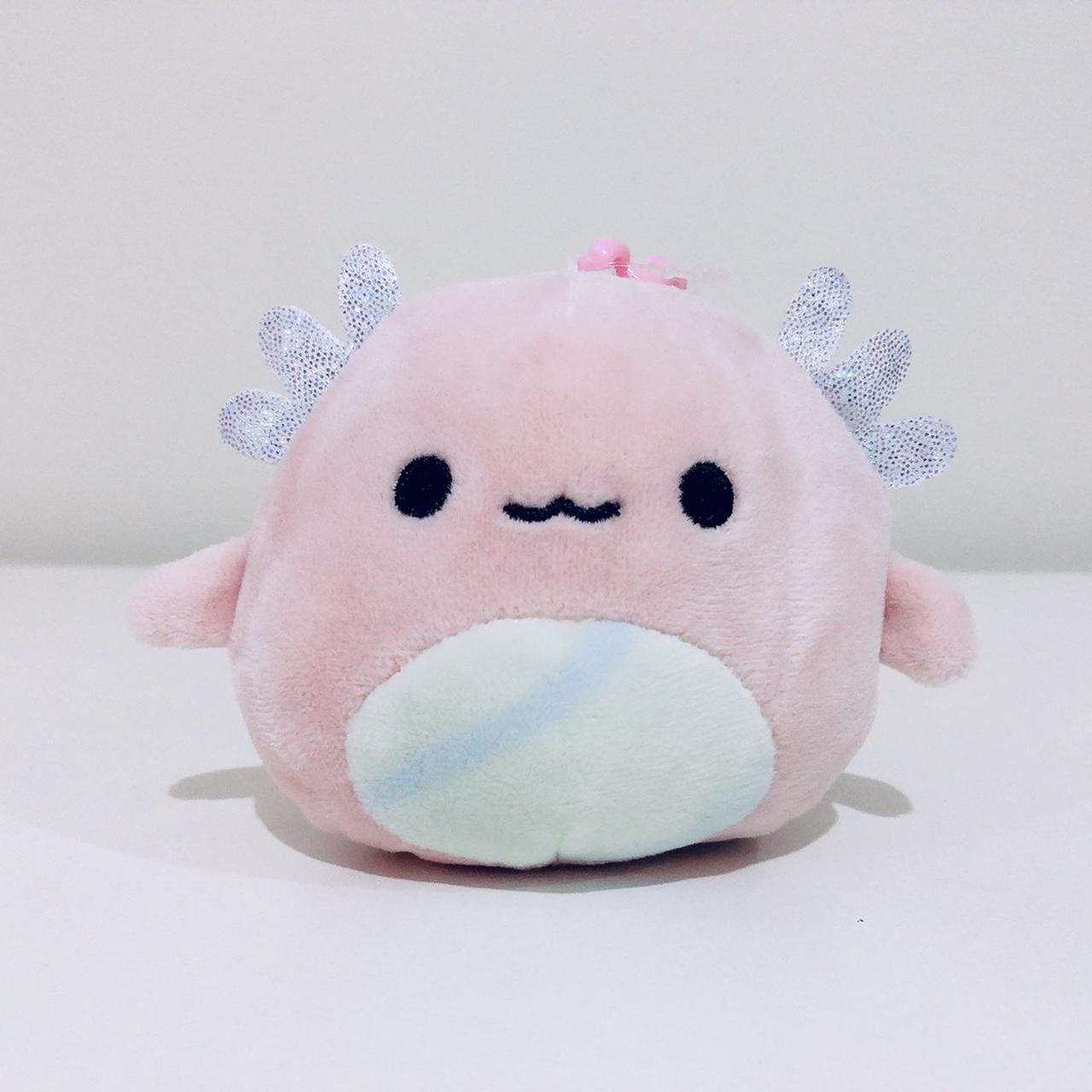 Squishmallows Official Kellytoys 3.5 Inch Archie the Pink Axolotl