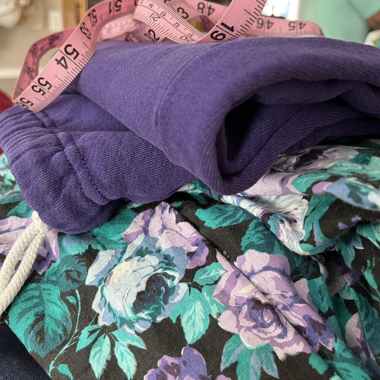 vintage russell sweatpants purple, made in USA, 80s... Depop