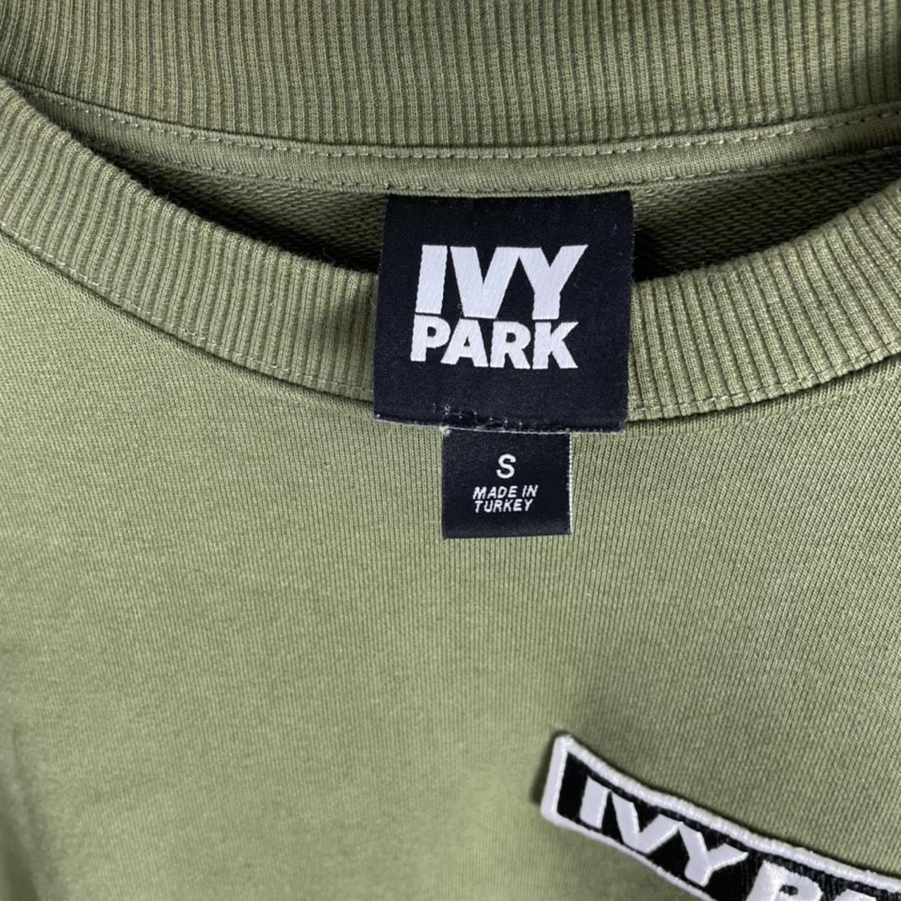 Ivy Park Men's Green Sweatshirt | Depop