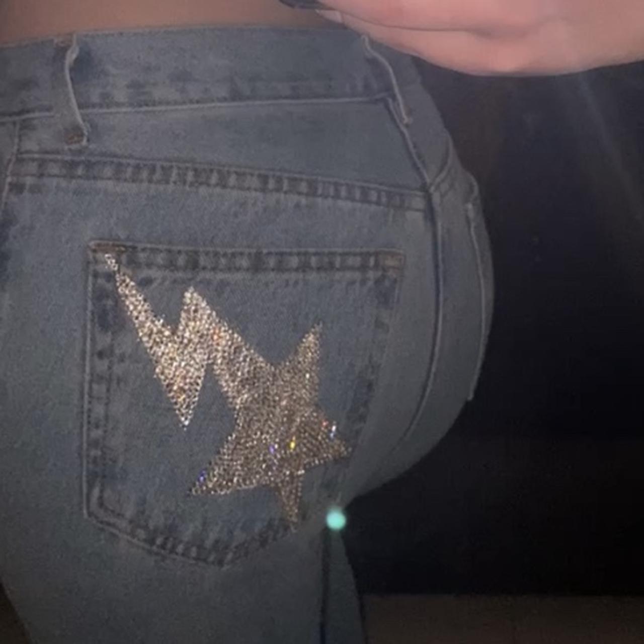 bapesta custom jeans